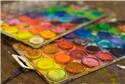 Veranstaltungsbild Wasser trifft Farbe – Aquarell-Experimente